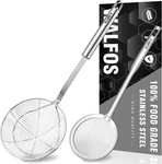 2-PIECE Stainless Steel Spider Strainer Set 5.5" Fryer Scoop & 4" Skimmer. Fixed Price $21.99.