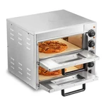 Pizza Oven 14 Inch Double Deck Electric Stainless Steel Vevor FY-1EP-2 Layer. Fixed Price $369.99.