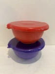 Hutzler 3-1 Berry Bowl Lot Of 2 -3 Pcs Set With Colander- No 77. Fixed Price $12.75.