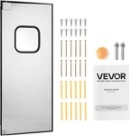 Heavy-duty Stainless Steel Traffic Swing Door, 36" X 84" H, Easy Install. Fixed Price $1173.99.