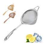 Stainless Steel Fine Mesh Cocktail Strainer, 304 Conical Sieve With Ergonomic.... Fixed Price $30.03.