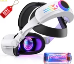 Vr Head Strap 12000MAH Rgb Battery Fast Charge Elite Quest Adjustable -. Fixed Price $48.95.