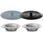 V-top Sink Strainer Stopper Pack Silicone Cover 4.5IN Kitchen Drain Filter. Fixed Price $10.46.