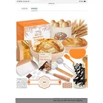 Vedalio Bread Proofing Basket Set Sourdough Baking Kit With Lame Scraper Whisk. Fixed Price $30.00.