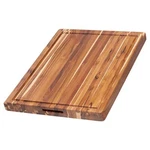 Teakhaus Edge Grain Carving Board W/hand Grip + Juice Canal (rectangle) 20" X. Fixed Price $119.00.