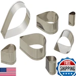 Ateco Plain Tear Drop Cutter Set 5266. Fixed Price $39.18.