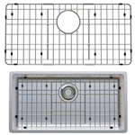 Large Sink Protector For Kitchen, Metal Bottom Grid 28.9" X 14.3", Stain.... Fixed Price $60.78.