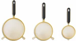 Thyme And Table 3 Piece Fine Mesh Gold Strainer Set. Fixed Price $18.59.