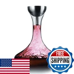 Houdini Wine Decanter Shower Funnel And Sediment Strainer Off-white. Fixed Price $49.30.