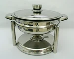 Berghoff 11" Food Warmer - 18/10 Stainless Steel # 1103921 Excellent Cond.. Fixed Price $75.99.