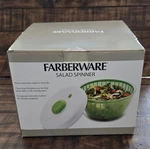 Farberware Salad Spinner 6.3L Pump Activated Large Capacity New. Fixed Price $21.99.