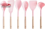 Greenlife Cooking Tools And Utensils, 7 Piece Nylon Wood Kitchen Set With. Fixed Price $59.99.