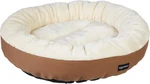 Round Bolster Pet Bed For Dog Cat With Flannel Top, 20.0" X 8.0". Fixed Price $27.99.