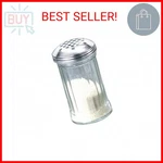 American Metalcraft GLA319 12 Oz Glass Cheese Shaker W/extra Large Holes Lid. Fixed Price $11.09.