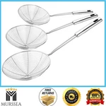 Stainless Steel Strainer Frying Ladle Spoon With Handle For Kitchen Deep Fryer. Fixed Price $25.99.