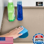 Gorilla Grip Waterproof Silicone Under Sink Mat - Raised Lip, 19X34", Beige. Fixed Price $35.54.