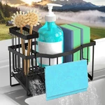 Sponge Holder For Sink With Auto Draining Tray,kitchen Caddy Org.... Fixed Price $17.63.
