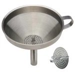 Norpro Heavy Duty Stainless Steel Funnel With Detatchable Strainer, 4.75-INCH. Fixed Price $24.91.