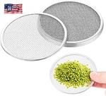 6 Pack Seed Sprouting Jar Lids - 304 Stainless Steel Screen Filter Strainer. Fixed Price $10.68.
