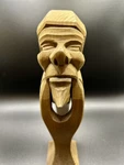 Antique Black Forest Hand Carved Wood Nutcracker Gnome Elf German Rustic Design. Fixed Price $22.80.