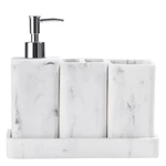 Ymxyjm Bathroom Accessories Set 4 Pcs Accessory Soap Dispenser. Fixed Price $44.20.