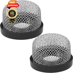 Saillong 2 Pcs Stainless Steel Mesh Strainer Inch -14, Silver Black. Fixed Price $23.99.