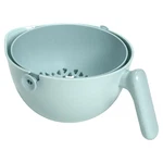 2-IN-1 Swing Bowl Colander, Built-in Strainer Basket With Handle, Kitchen Hac.... Fixed Price $35.37.
