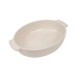 Peugeot Appolia Ecru Oval Oven Dish Ceramic Baker With Handles. Fixed Price $23.96.