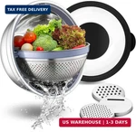 P&p Chef 4-IN-1 Stainless Steel Colander With Bowl Set, Rotatable Strainers For. Fixed Price $51.16.