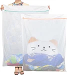 Tenn Well Extra Large Mesh Laundry Bags, 2 Pack 43 35 Inch Jumbo Delicates. Fixed Price $20.31.