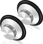 Kitchen Sink Drain Stopper Cover, 2PCS Stainless Steel Garbage Disposal. Fixed Price $9.99.