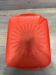 Sinkstation Food Preparation Colander Flat Red Bpa Free SSV1RD. Fixed Price $8.42.