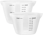 Gartful 500ML & 250ML Large Silicone Measuring Cups, Resin Mixing For Epoxy. Fixed Price $13.98.