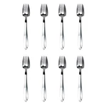 Luxury Stainless Steel Mirror Finish Set 8PCE. Fixed Price $40.09.