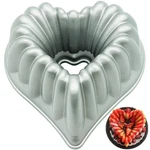 Kundalini 10" Heart Shaped Charlotte Cake Pan - Nonstick Fluted Mold For Baking. Fixed Price $48.14.