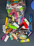 Electronic Disposable Lighter Mixed Drum Of 75 Pc. Fixed Price $7.00.
