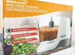 Mini Food Chopper Brentwood #MC-109W White 1-1/2 Cup 355 Ml New. Fixed Price $18.95.