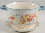 The Pioneer Woman Wildflower Whimsy 8.25 In Ceramic Colander With Drip Plate. Fixed Price $59.98.