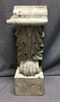 Single Antique Wood Acanthus Scroll Hand Carved Ornate Cor Shelf Old 437-25B. Fixed Price $95.00.