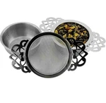 Empress Tea Strainers With Drip Bowls, 2PK Stainless Steel For Loose Leaf. Fixed Price $12.99.
