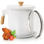 Mymoon Home Bacon Grease Container 48OZ / 1.4L Iron Cooking Oil Storage Can W.... Fixed Price $39.08.