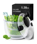 Joined Large Salad Spinner With Drain, Bowl, Colander - Quick A... Fast Ship. Fixed Price $32.90.