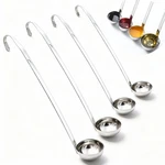 Markeny 4 Pieces Stainless Steel Soup Ladle Metal Handle With Silver. Fixed Price $17.19.