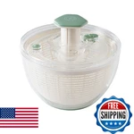 Martha Stewart Gulfwind 6.3 Qt Salad Spinner Fruit Washer Vegetable Cleaner Lett. Fixed Price $48.22.