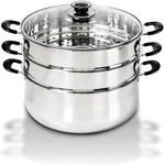 Concord 30 Cm Stainless Steel Tier Steamer Pot Steaming Cookware - Triply Bott. Fixed Price $88.30.