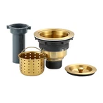 3-1/2-INCH Kitchen Sink Drain, Stainless Steel Removable Deep Basket Strainer.... Fixed Price $37.31.