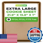 Nutrichef Nonstick Xl Cookie Sheet Baking Pan Extra Large 22 Inch 16. Fixed Price $49.86.