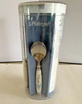 20 Piece Pfaltzgraff The Winter Frost Collection Stainless Steel Flatware Set. Fixed Price $45.00.