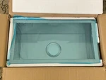 Whitehaus Noah Series 22" Commercial Single Bowl Undermount Sink Stainless Steel. Fixed Price $175.00.