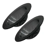 2 Pcs Black Kitchen Sink Strainer For Most Drains, Stainless Steel, Lar.... Fixed Price $15.37.